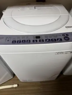 美品☆SHARP 7kg 洗濯機【ES-T710-W】GOAA - メルカリ