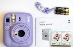 【新品】instax mini13 ドリーミーパープル フィルム2個　即日発送