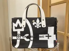 CASTELBAJAC トートバッグ モノグラム柄 ブラック - メルカリ