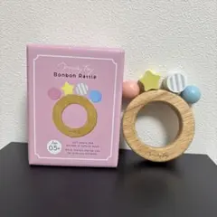 ミルキートイ ボンボンラトル 木製がらがらのサムネイル