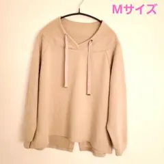 ラグランスリーブ　カットソー　Mサイズ　プルオーバー　スウェット
