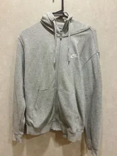 Nike グレー ジップアップパーカー