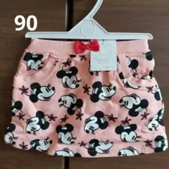 【新品・タグ付き】東京ディズニーリゾート☆ミニーマウス☆スカート☆90cm