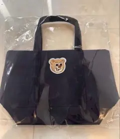 LOVERARY BY FEILER オールドテディワッペントート ネイビーL