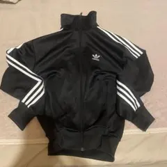 adidas ブラック ジャージ 3本ライン