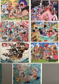 ワンピース 劇場版「ONE PIECE FILM Z 」公開記念マグネット　7枚