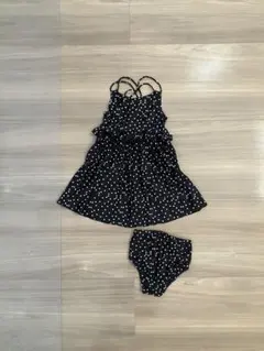 devirock 水玉模様の水着セット 130