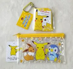 ポケモン☆L字ミニミニポーチ＆クリアポーチM