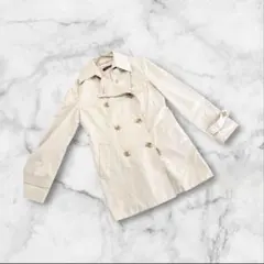 ミッシェルクラン　トレンチコート　スプリング　綿100% Mサイズ