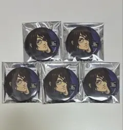 進撃の巨人 ハンジ 缶バッジ カラオケの鉄人 初版 5点セット 10th