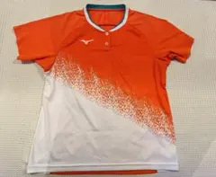 【値下げ中】Mizuno ゲームシャツXL (女性用) オレンジ