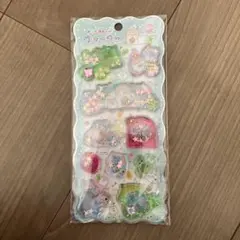 正規品 クーリア キラリンウォーターシール ストーンつき ハムスター 立体シール