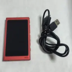 美品】SONY WALKMAN NW-A46 レッド 充電・録音ケーブル付 - メルカリ
