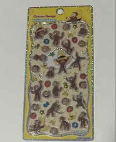 おさるのジョージ プチドロップステッカー