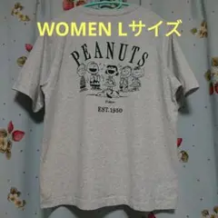 【UNIQLO ユニクロ PEANUTS スヌーピー Tシャツ Lサイズ】