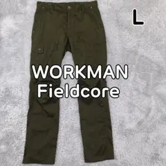 ワークマン フィールドコア CS001D エアロストレッチカーゴパンツ カーキ