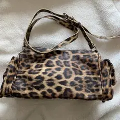 ヒョウ柄ショルダーバッグ 未使用
