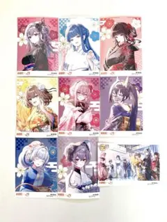 推し旅 勝利の女神：NIKKE メガニケ ブロマイド ９種セット