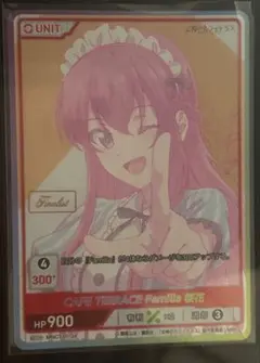 ディヴァインクロス　女神のカフェテラス 桜花 SEC FINALIST箔 ディヴァインクロス 女神のカフェテラス 桜花 SEC FINALIST箔 - メルカリ