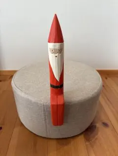 T-lab ポレポレ クリスマス 置物 サンタクロース　オブジェ　おすわり