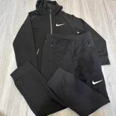 Nike DRI-FIT ブラックジャージ上下セット 黒