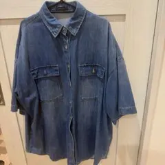 JEANASIS デニムシャツ 半袖のサムネイル