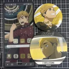 ハイキュー 宮侑 one fine day OFD 缶バッジ - メルカリ