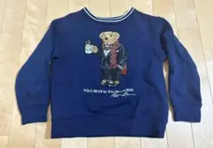 Ralph Lauren Polo Bear トレーナー サイズ5 ネイビー