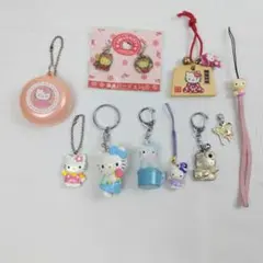 90年代ハローキティ キーホルダー おもちゃのセット売り - メルカリ