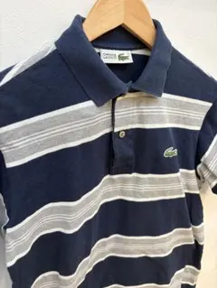 90s CHEMISE LACOSTE（フレンチラコステ）ボーダー ポロシャツのサムネイル