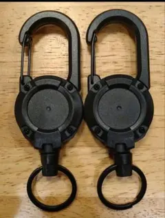 新品 キーリール キーホルダー ブラック マグリール ルートコー ROOT