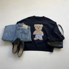 新品未使用POPPY Panty-Bear sweatshirt - メルカリ