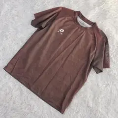 【c8273】Lotto Tシャツ 半袖　ブラウンのサムネイル