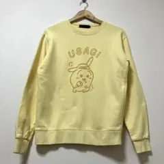 ちいかわ　うさぎ　トレーナー　イエロー　可愛い　USAGI 春　長袖