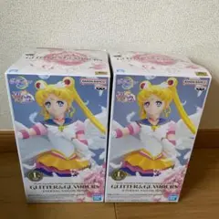 美少女戦士セーラームーン　フィギュアGLITTER＆GLAMOROUS 2点