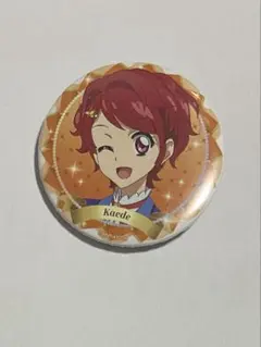 アイカツ　バースデー缶バッチ　season2 一ノ瀬かえで