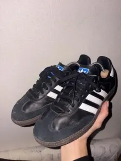 adidas SAMBA ブラック ホワイト スニーカー
