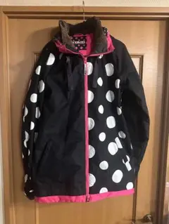 ESTIVO エスティボ■ドット柄 スノーボードジャケット＆パンツセット