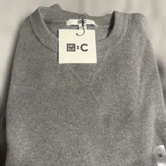UNIQLO Cスムースコットンクルーネックセーター 新品タグ付き　ユニクロ