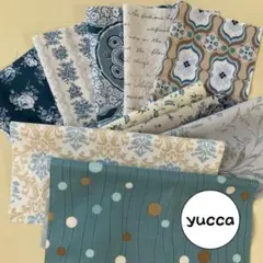 #47 カットクロス　バラエティセットO　ちょっと大人なブルー