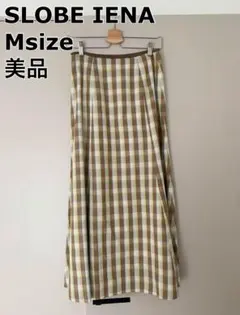 【週末限定価格】 美品　SLOBEIENA スローブイエナ　チェックスカート