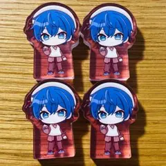 カラフルピーチ なおきり スイーツパラダイスコラボ アクリルフィギュア4つ