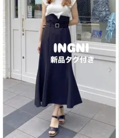 INGNI(イング)2way共ベルト付マーメイドスカート