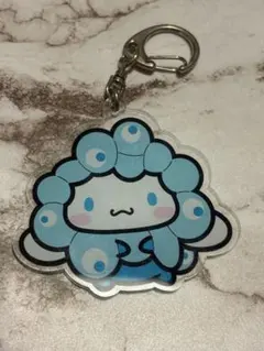サンリオ　ミャクミャク　アクリルキーホルダー　シナモロール