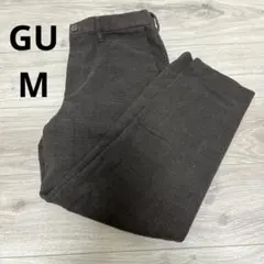 GU パンツ M メンズ 冬 濃いブラウン ズボン ボトムス