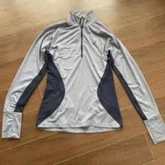 asics MOTIONDRY ハーフジップ トップス