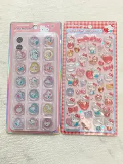 ボンボンドロップシール おはじきシール セット