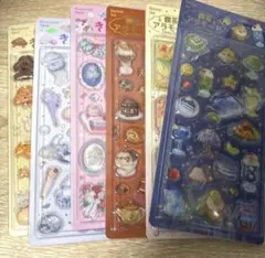 り*ご様 残りわずか　国内正規品！　きゅるるんシール　喫茶アラモード　6枚セット