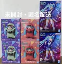 初音ミク　フィギュア6点セット　ガンダム45周年×初音ミク