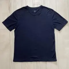 three dots Vネック Tシャツ ネイビー Mのサムネイル